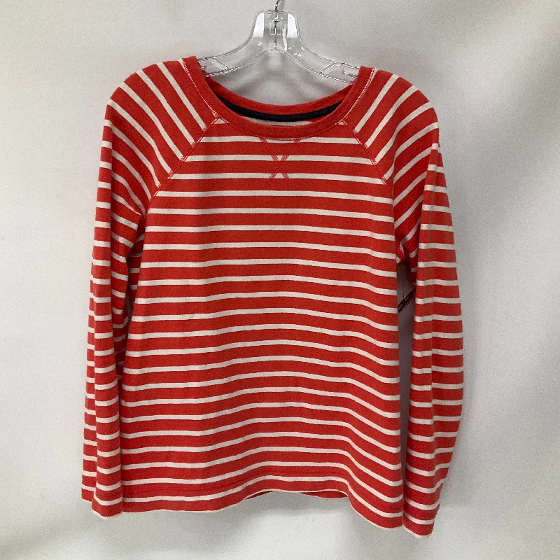 Great Deals Top Long Sleeve By Boden In Coral, Size: M