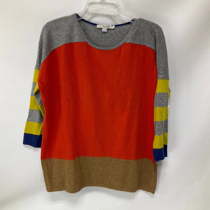 Limited Availability Top Long Sleeve By Boden In Multi-colored, Size: M