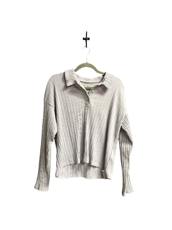 Incredible Offers Top Long Sleeve By Madewell In Purple, Size: M