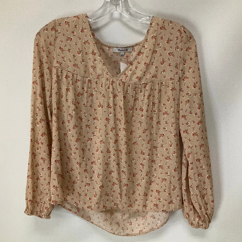 Big Savings Top Long Sleeve By Madewell In Silver