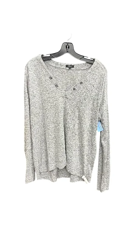 Unmissable Offer Top Long Sleeve By Rails In Grey, Size: L