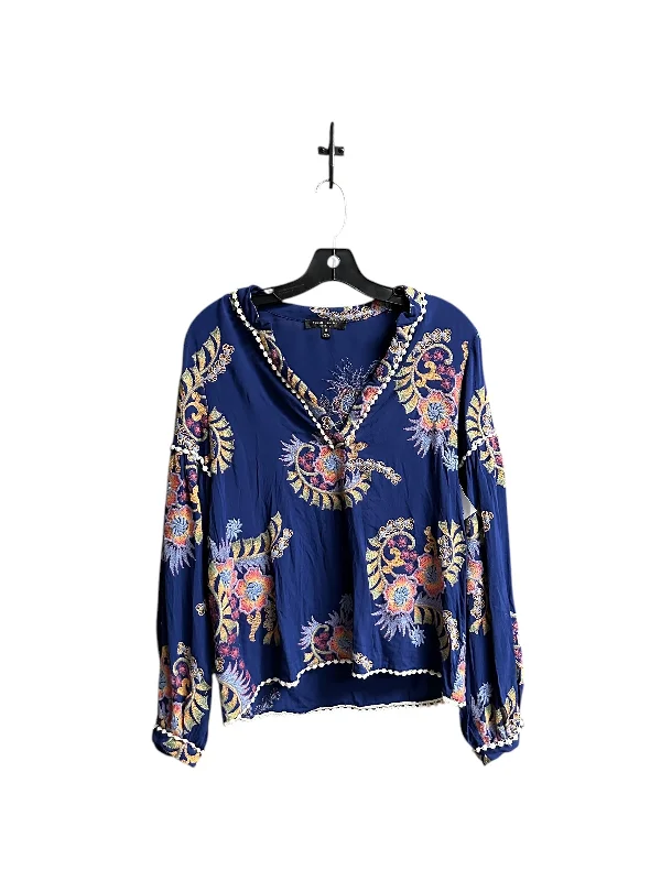 New Markdowns Top Long Sleeve By Romeo And Juliet In Blue, Size: M