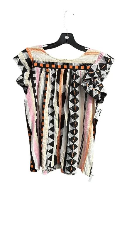Stock Clearance Top Short Sleeve By Devotion Twins In Multi-colored, Size: S