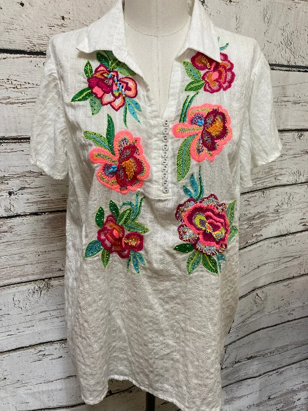 Limited Availability Top Short Sleeve By Soft Surroundings  Size: L