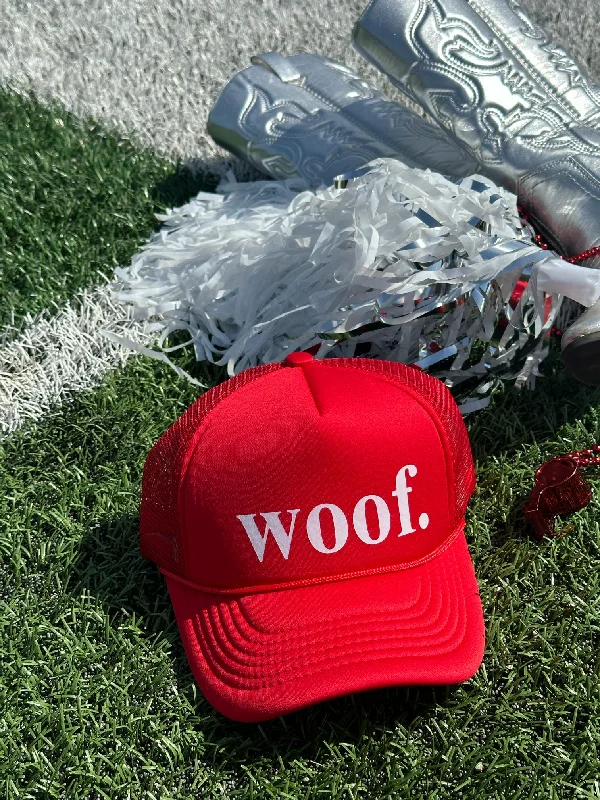 Today's Special Woof Red Trucker Hat
