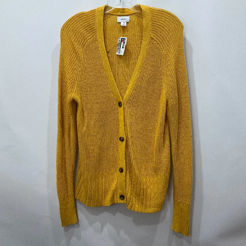 Unmissable Offer Yellow Cardigan Old Navy, Size M
