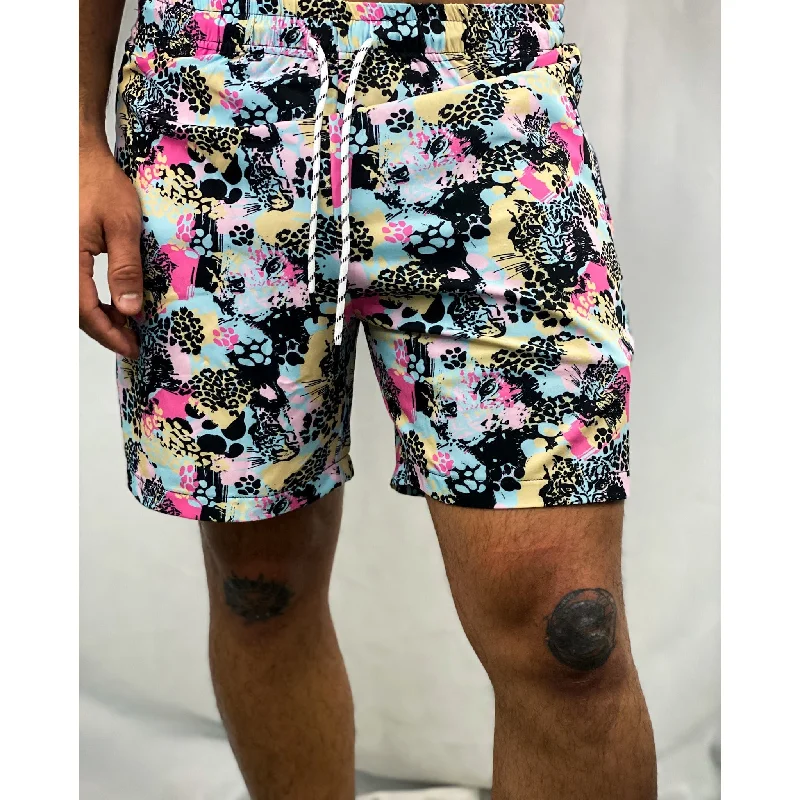 Special Discount Salty Savage Men's Fusion Swim/Training Shorts | “Are You A Lion Or A Cheetah?” Edition Print Special Discount Salty Savage Men's Fusion Swim/Training Shorts | “Are You A Lion Or A Cheetah?” Edition Print