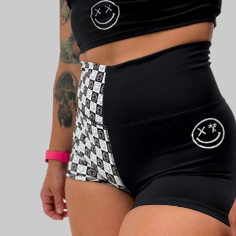 Savings Galore Salty Savage Ladies High Rise Two Tone Training Shorts | Wet Suit Performance Savings Galore Salty Savage Ladies High Rise Two Tone Training Shorts | Wet Suit Performance